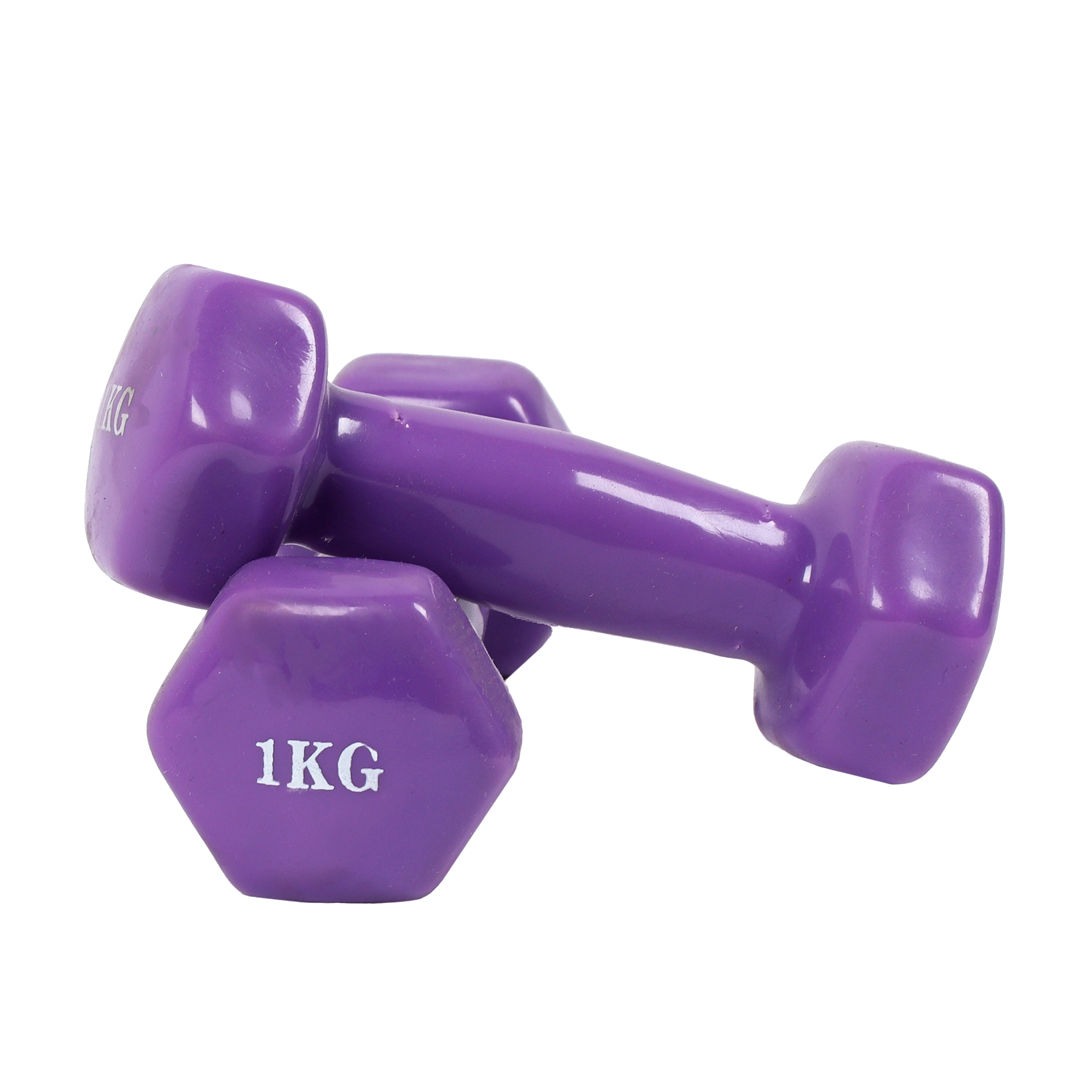 Гантель виниловая 1 кг